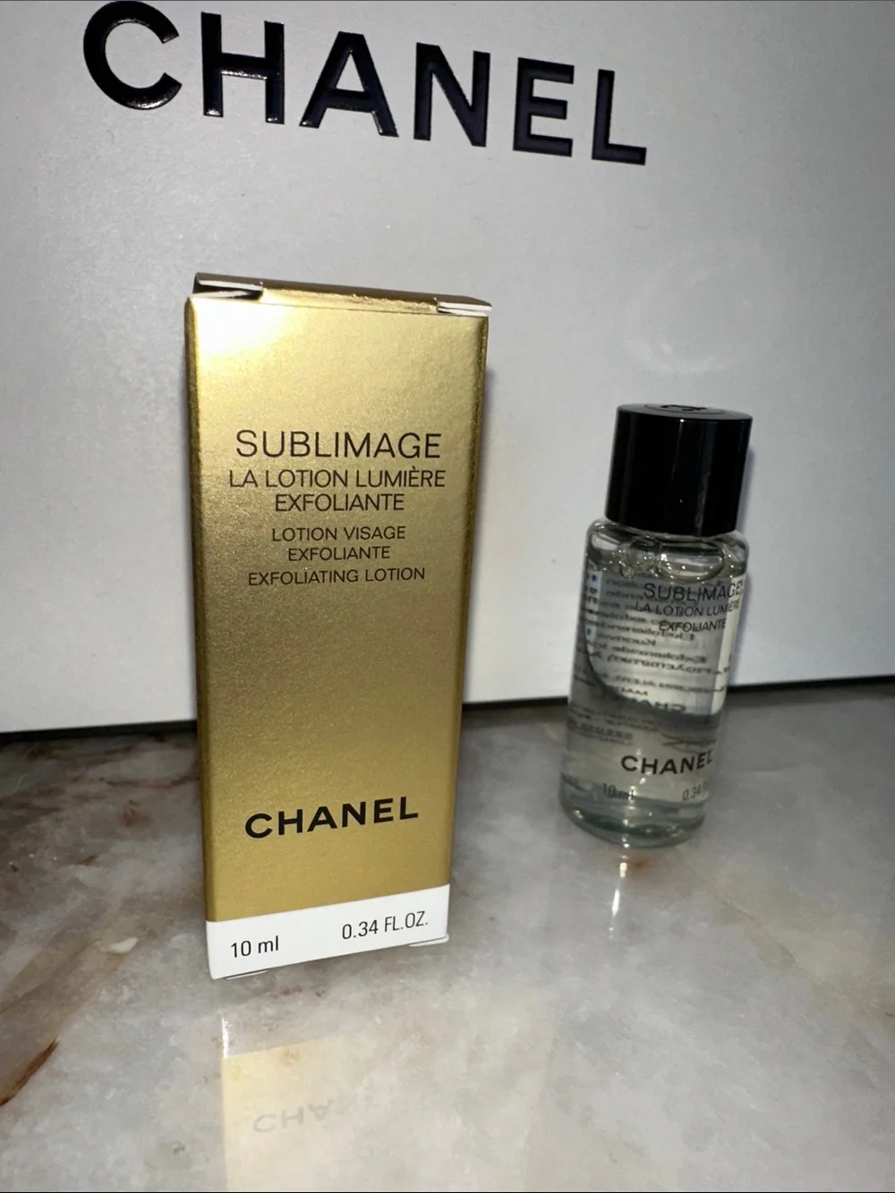 Chanel Sublimage La Lotion Lumière Exfoliating Lotion - Gold 10 ml 0.34 fl oz